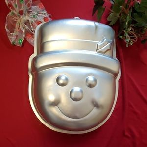 Retired Vintage Wilton Snowman Pan